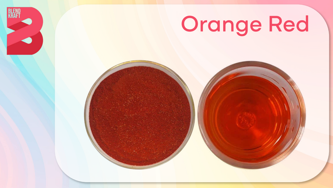 Orange Red Powder